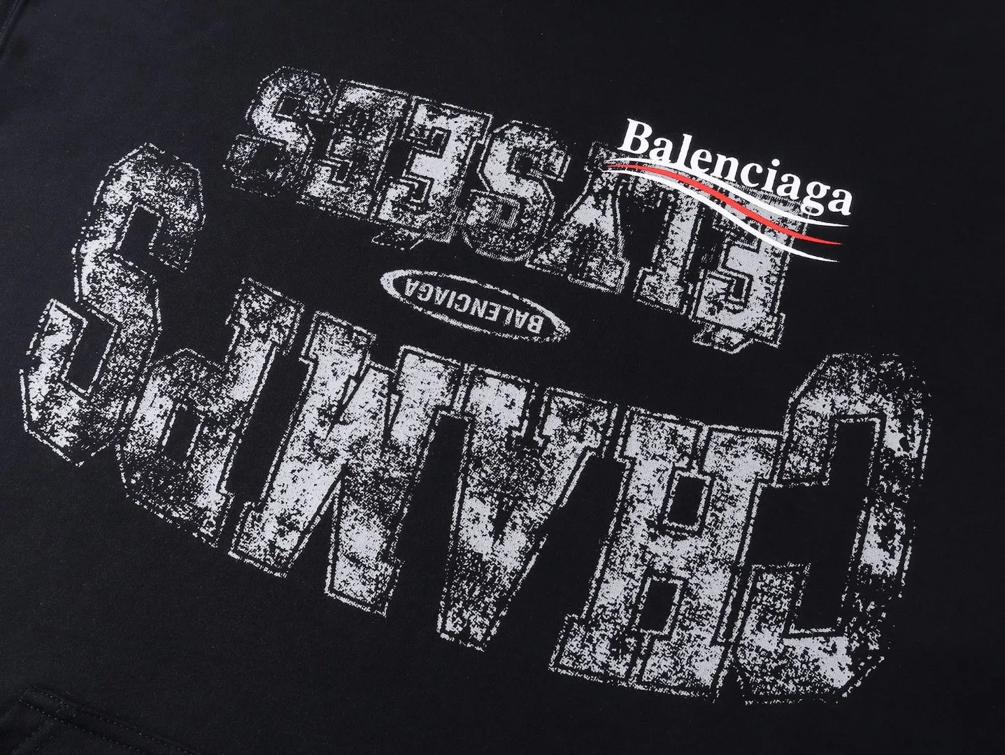 BALENCI*GA New Arrival Balenciaxx . . . 460g Same Style -Color：Black White -SIZE：Xs S M L 8957#